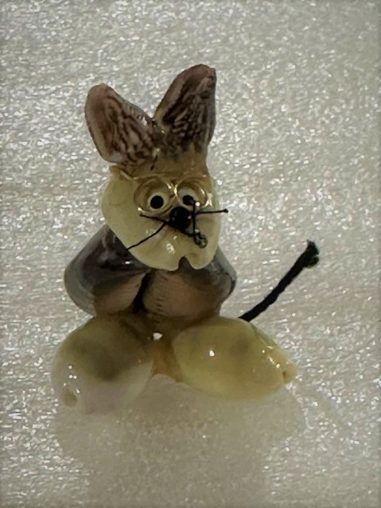 Handgemachte Muschel-Maus-Verzierung