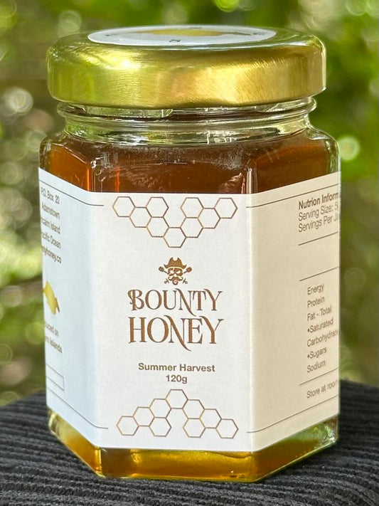 Bounty Honey  - Summer Harvest 120g Glass Jar