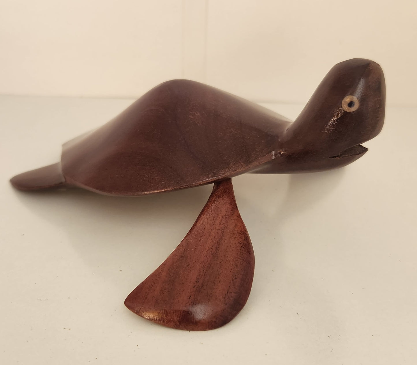 Handmade Turtle from Local Miro or Tau Wood - Medium