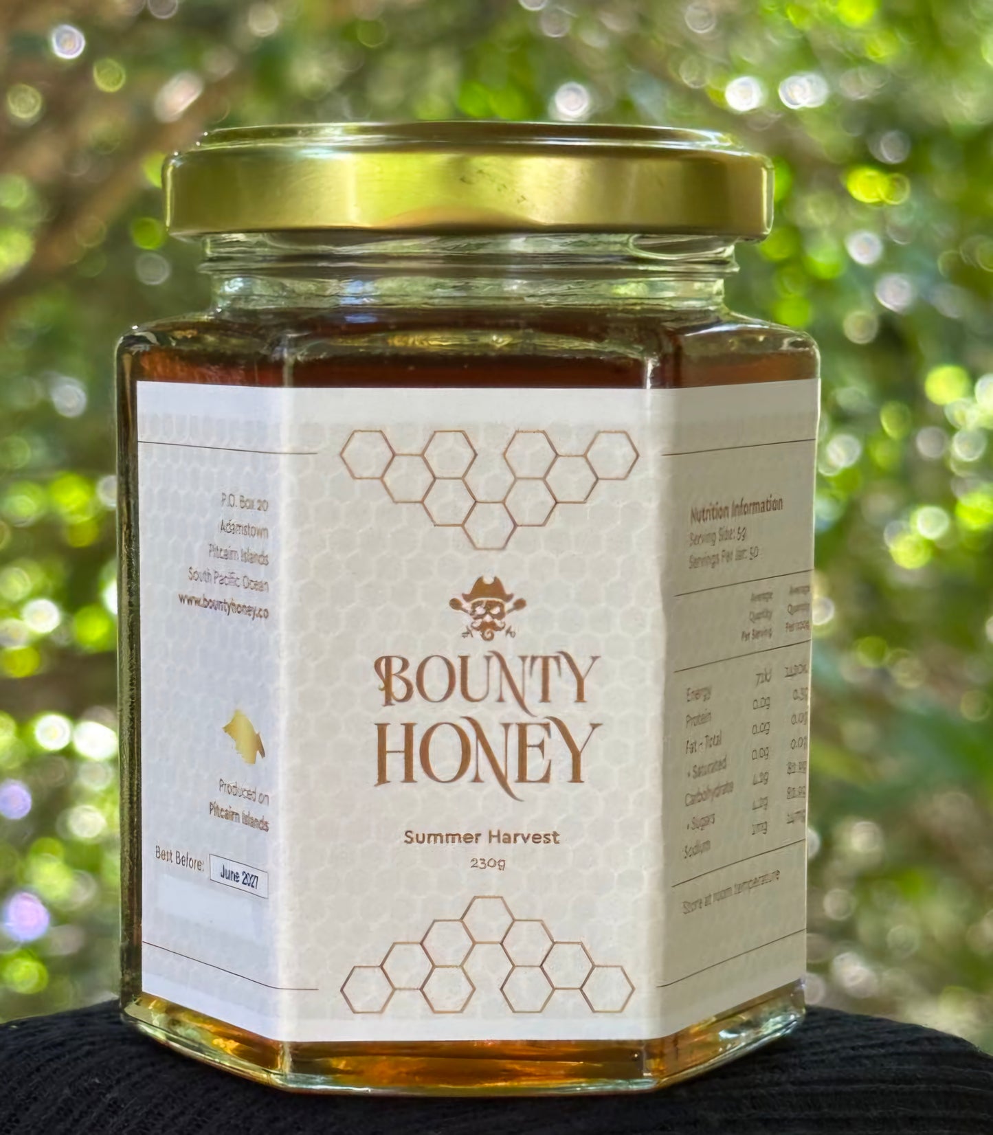 Bounty Honey - Summer Harvest 230gm Glass Jar