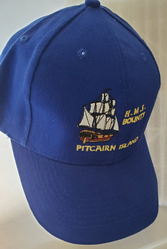 Pitcairn Island Baseball Cap - HMS Bounty Brodert