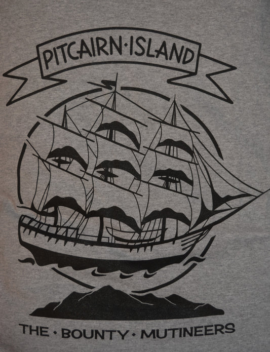 Pitcairn Island T Shirt - HMAV Bounty Motif
