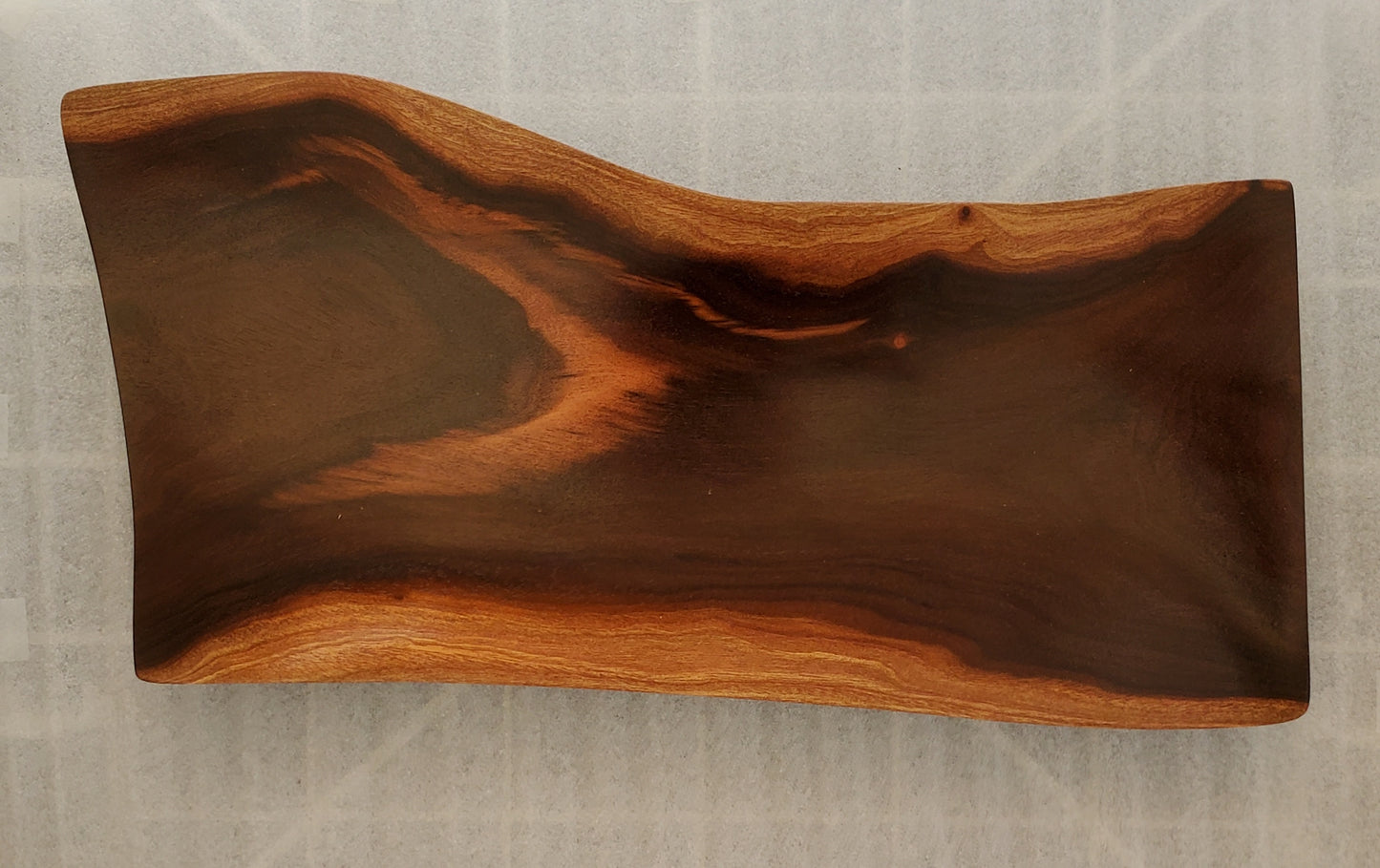 Hand Made Wooden Serving from local Miro Wood - Medium