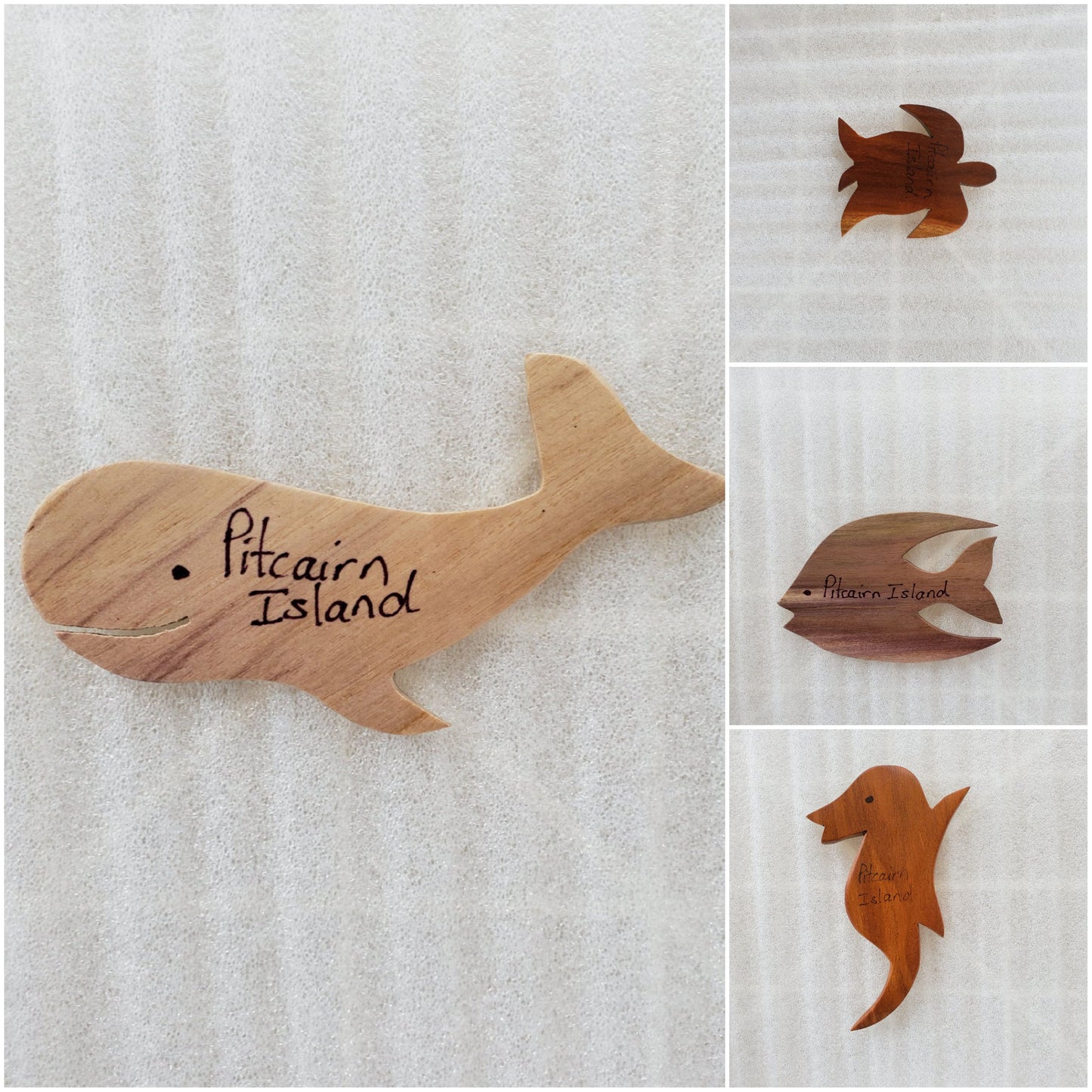 Turtle Fridge Magnet from Local Miro or Burau wood