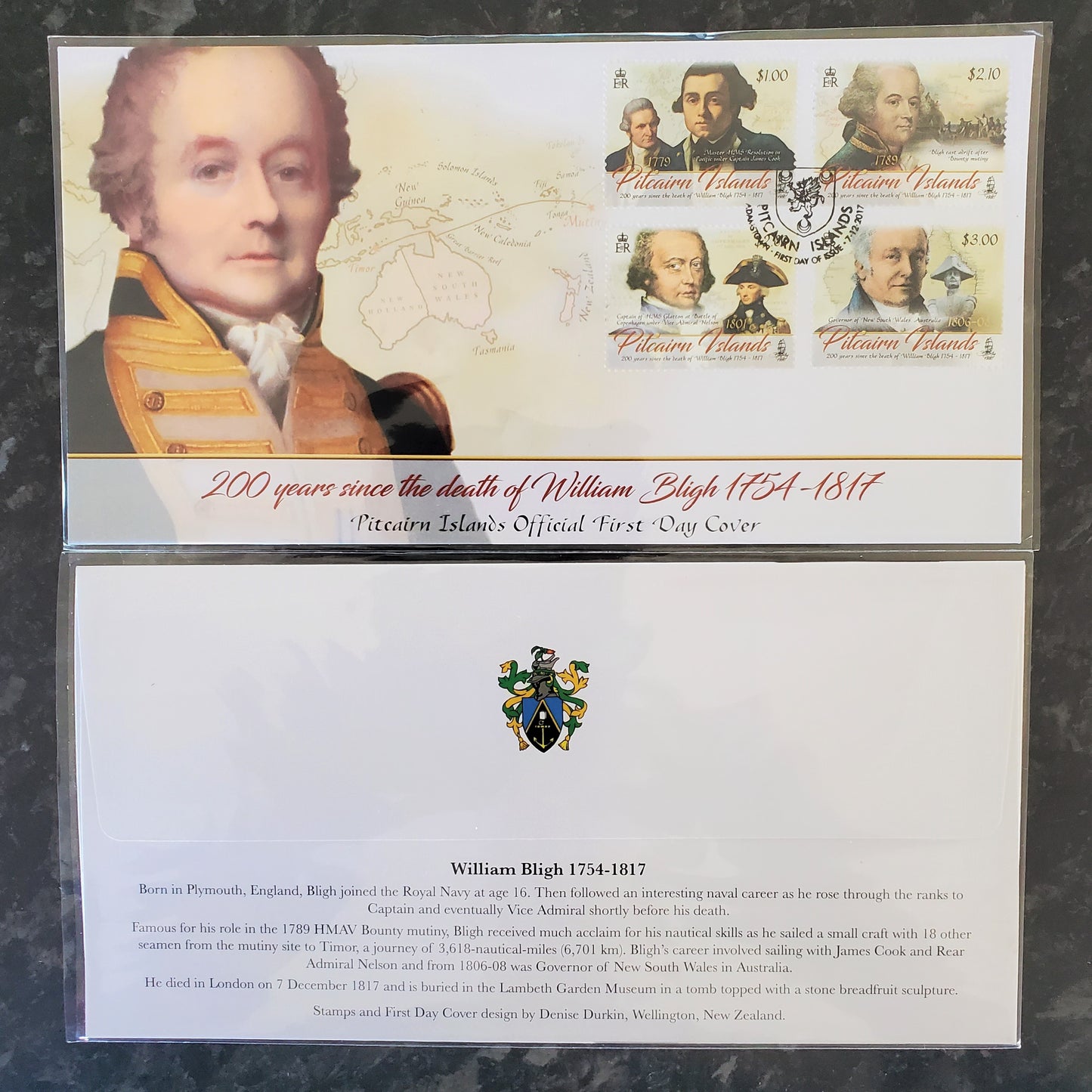 Pitcairn First Day Covers - Commemorations & Historic Events - 11 Options