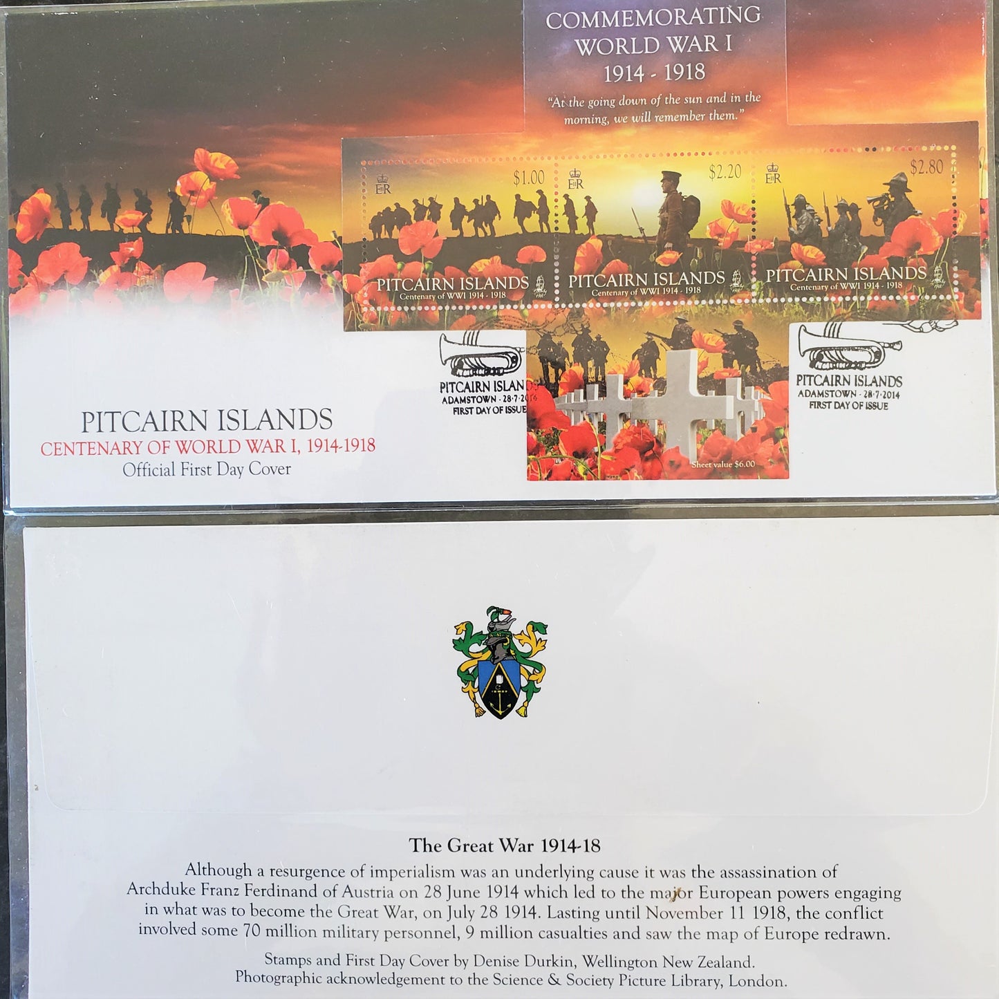 Pitcairn First Day Covers - Commemorations & Historic Events - 11 Options