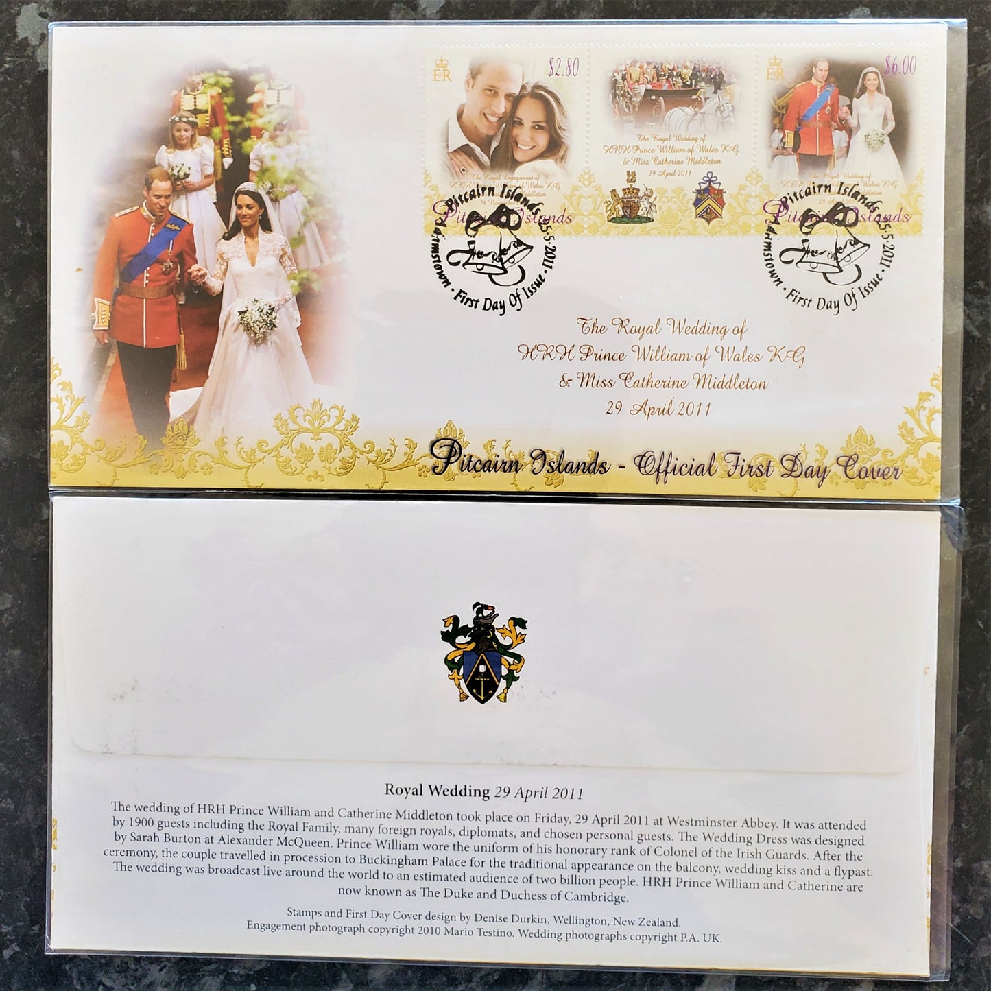 Pitcairn First Day Covers - Commemorations & Historic Events - 11 Options