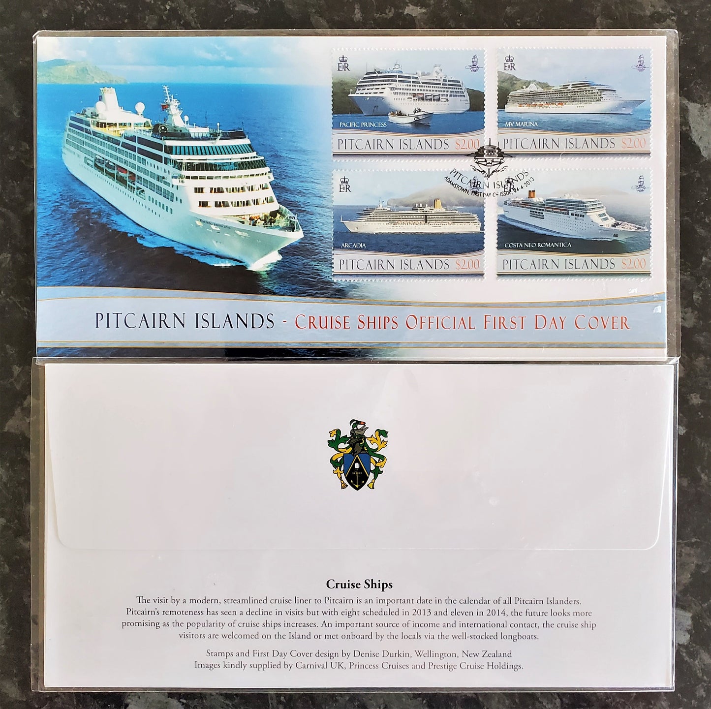 Contemporary Pitcairn First Day Covers - 5 Options