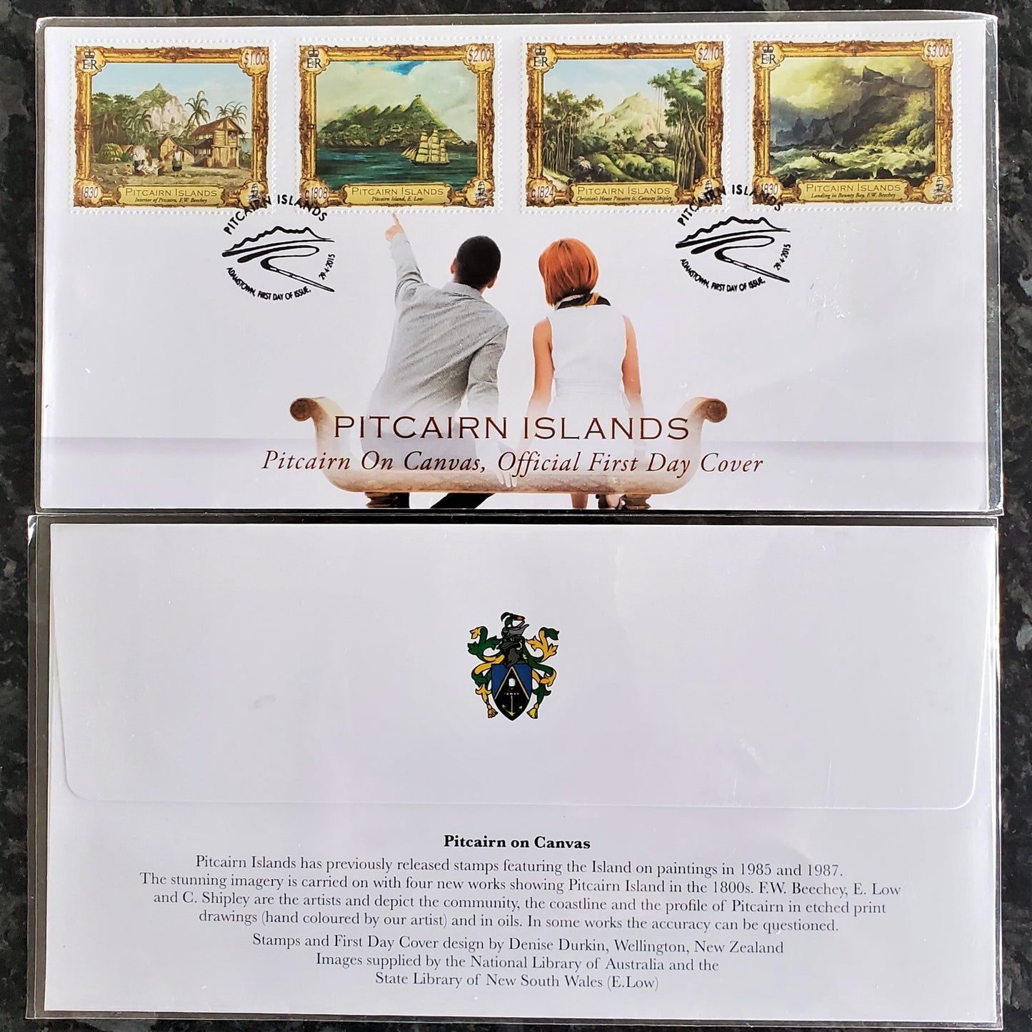 Contemporary Pitcairn First Day Covers - 5 Options