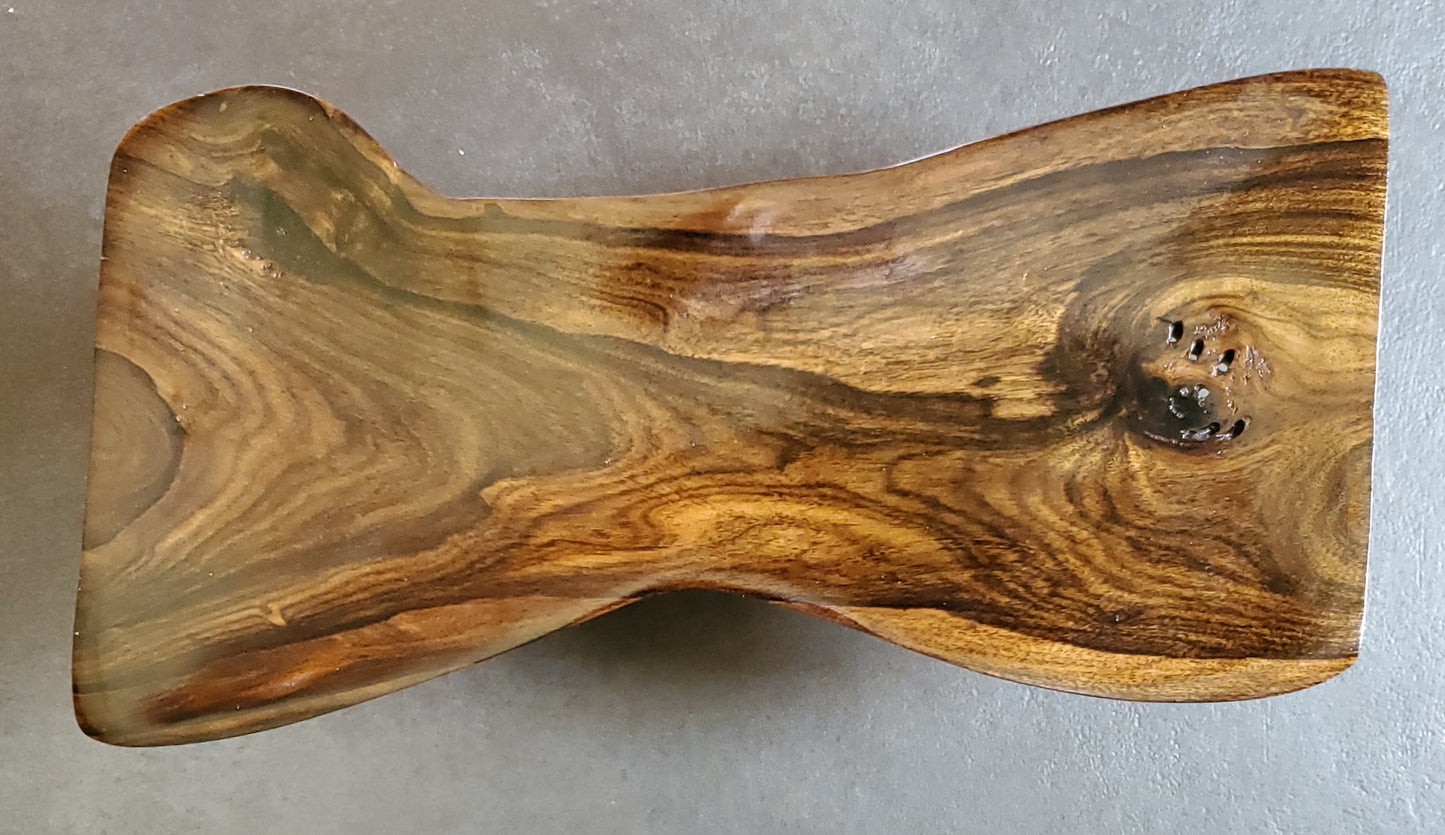 Hand Carved Serving Platters from local Tau wood - Medium - 4 Options