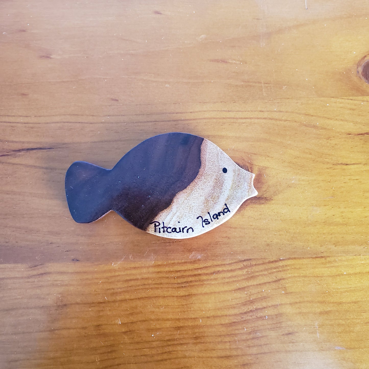 Handmade Fridge Magnets from Local Miro, Tau or Burau wood