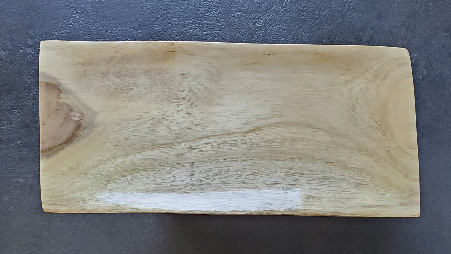 Hand carved Serving Platter from Local Miro or Burua - small