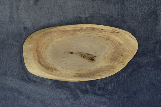 Hand carved platter