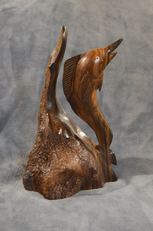 Hand carved Marlin