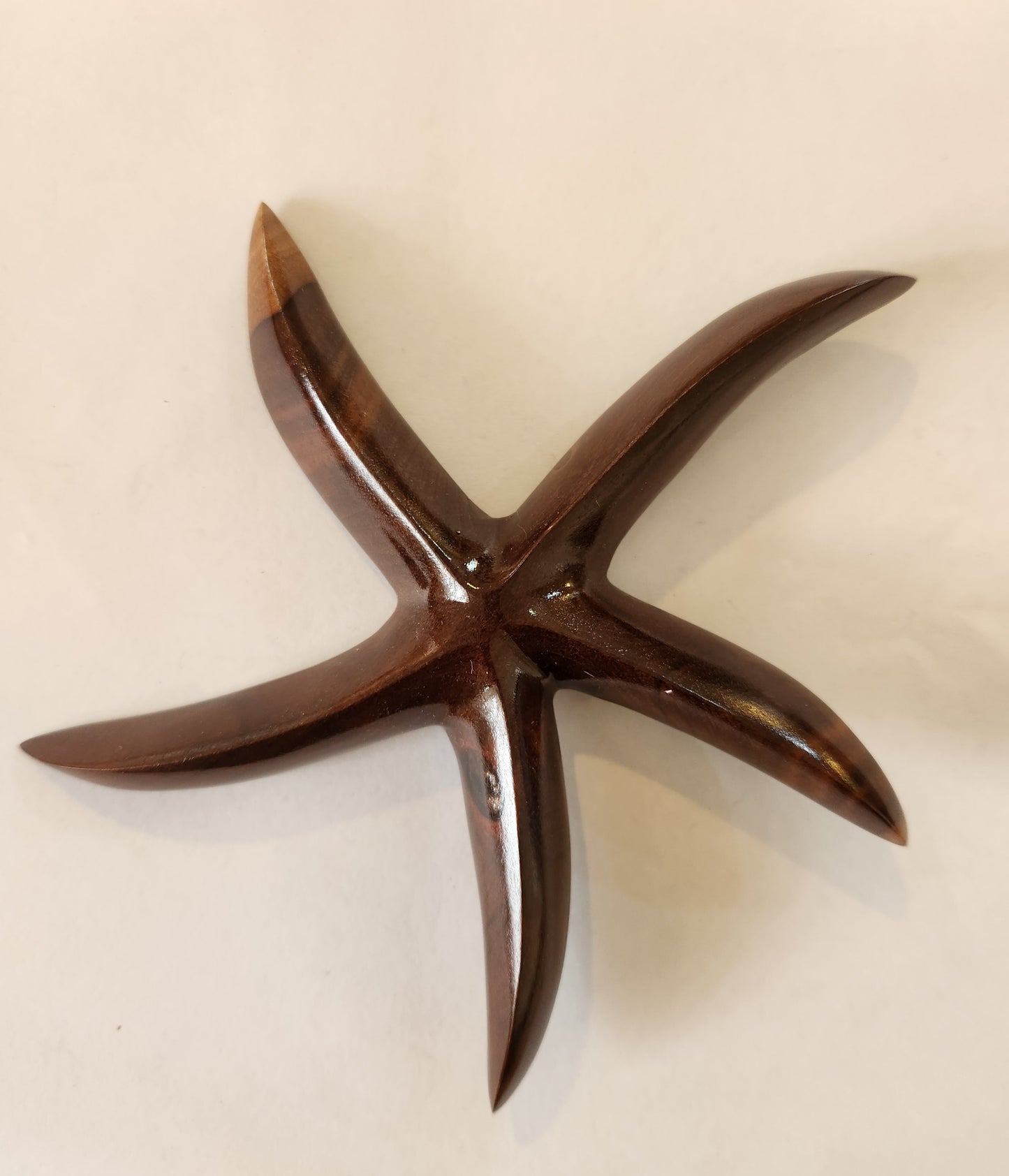 Hand Carved Seastars from Local Hibiscus  or Miro wood