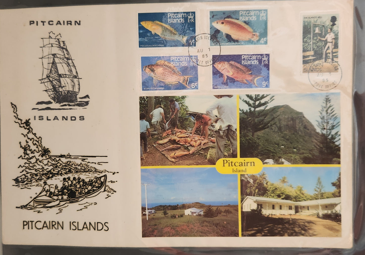 Pitcairn Island Stamp Collections - Small