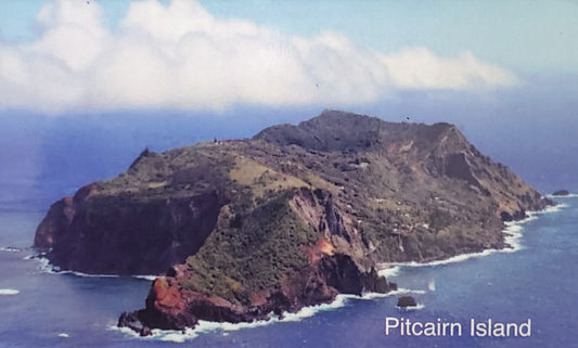 Tira de imán de nevera de la isla Pitcairn