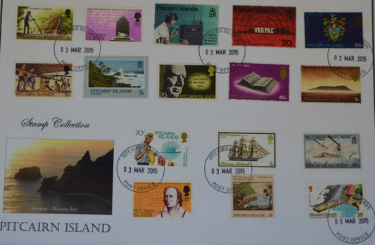 Colección de sellos de la isla Pitcairn