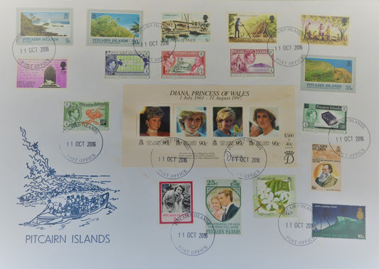 Pitcairn Island stamp collection