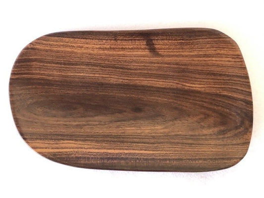 Handmade Serving Platter from local Tau wood - medium