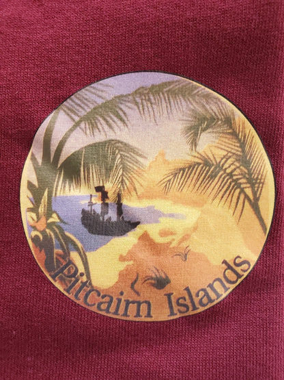 Pitcairn Island T Shirt - HMAV Bounty in Bounty Bay