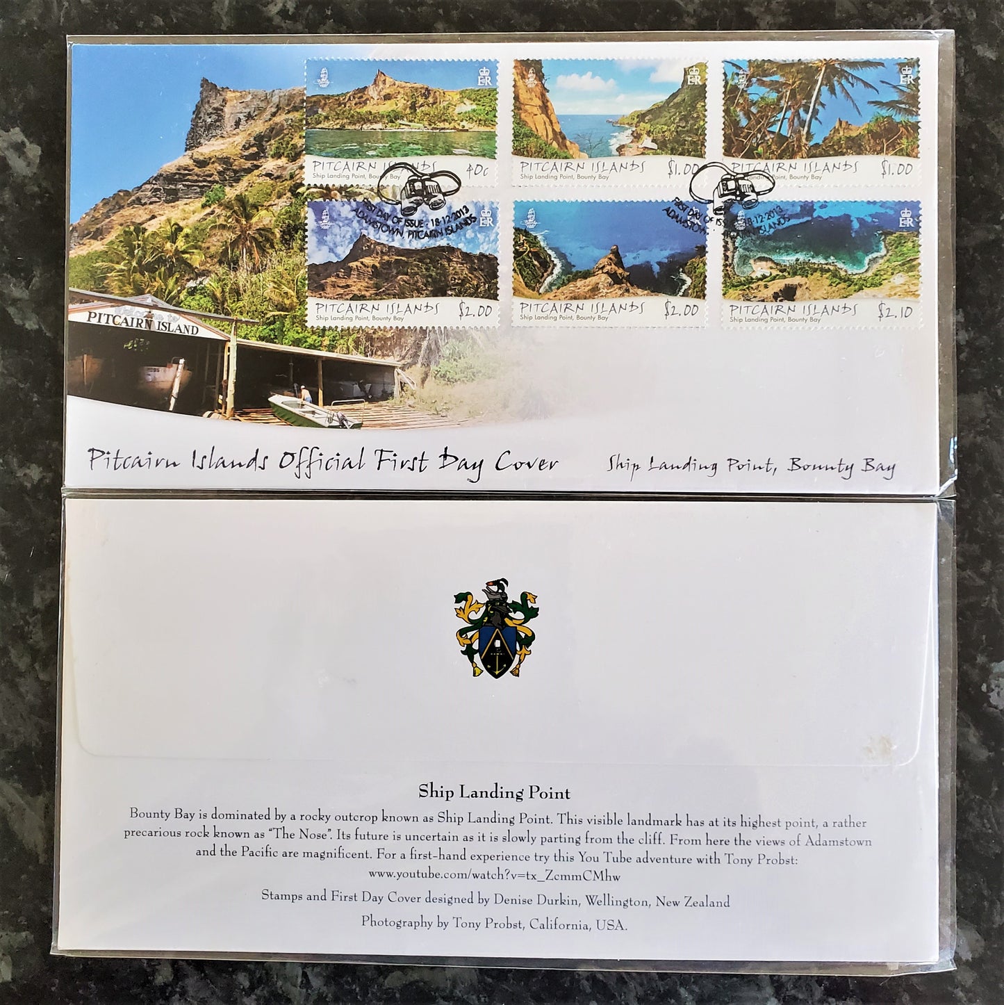 Contemporary Pitcairn First Day Covers - 5 Options