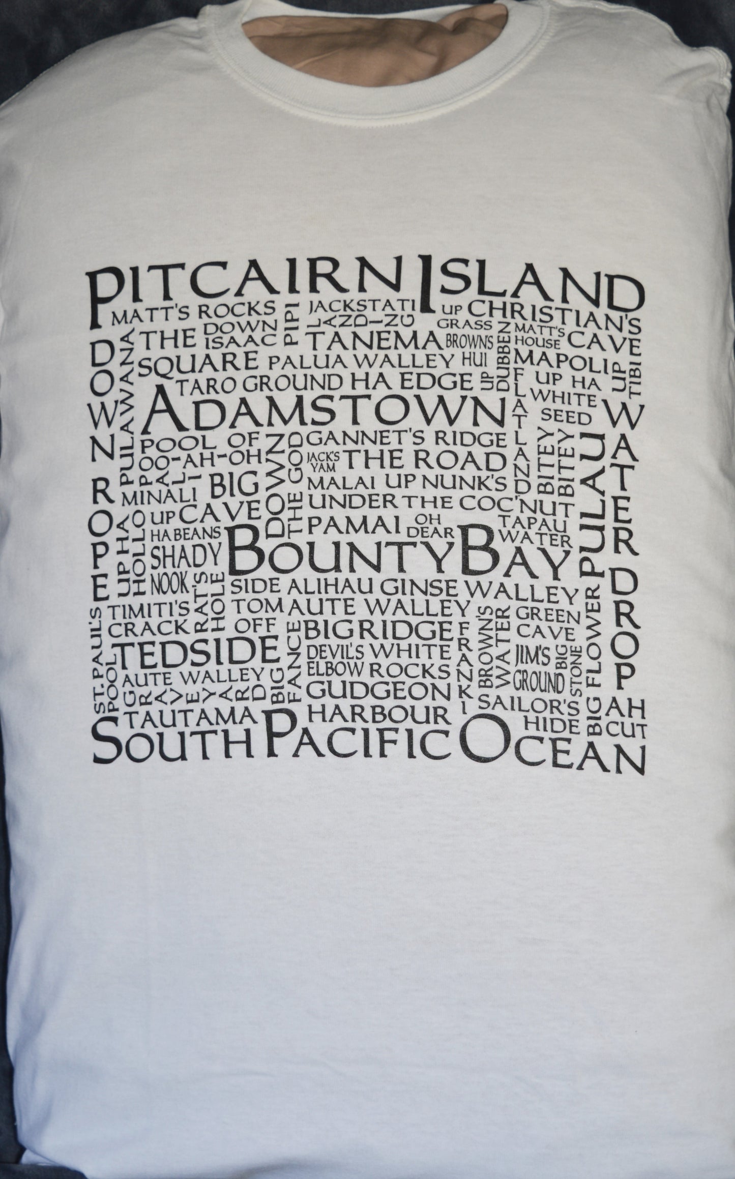 Pitcairn Island branded clothing