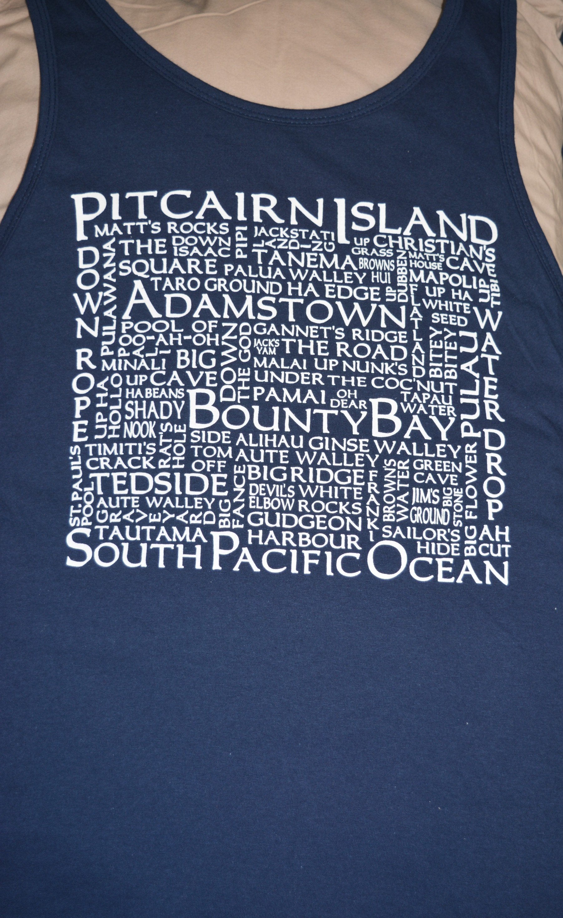 Pitcairn Island branded clothing