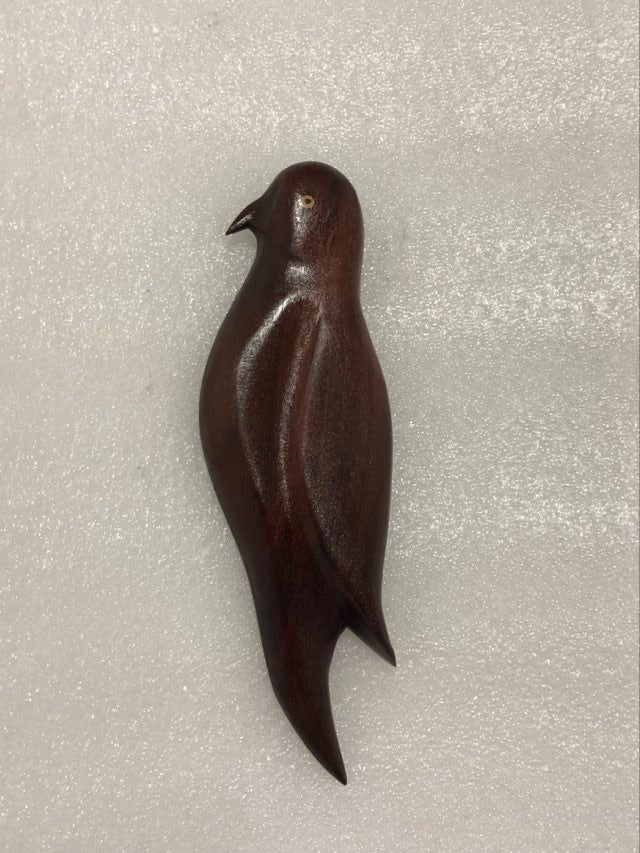 Hand Carved Standing Dove Wall Hanging - from Local Miro wood  - 2 to choose from