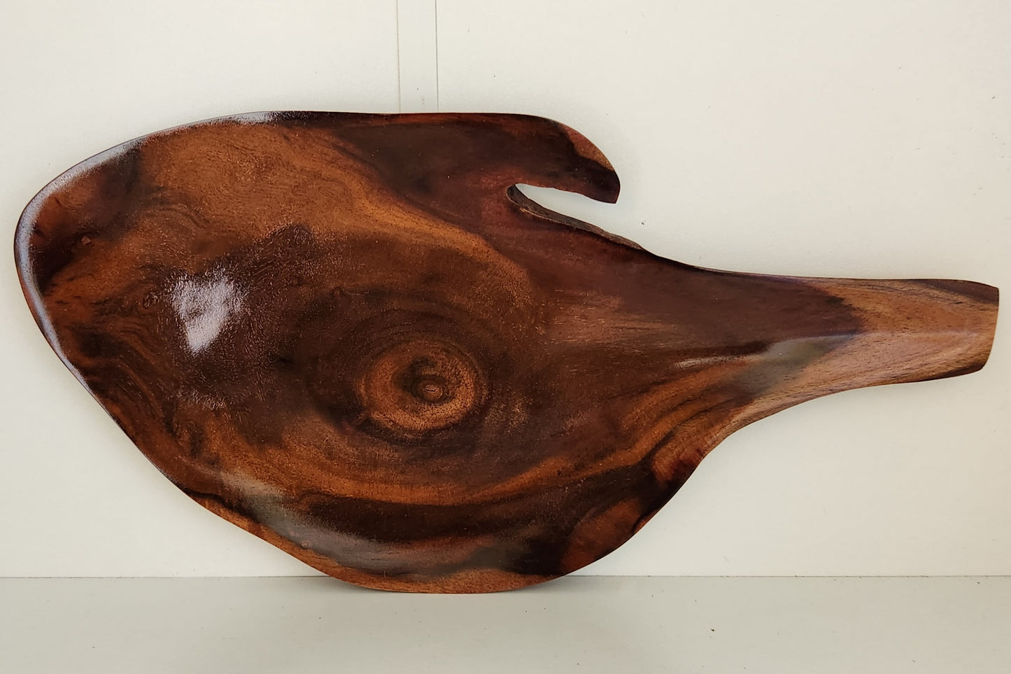 Hand Carved Serving Platter - from local Miro wood - Medium