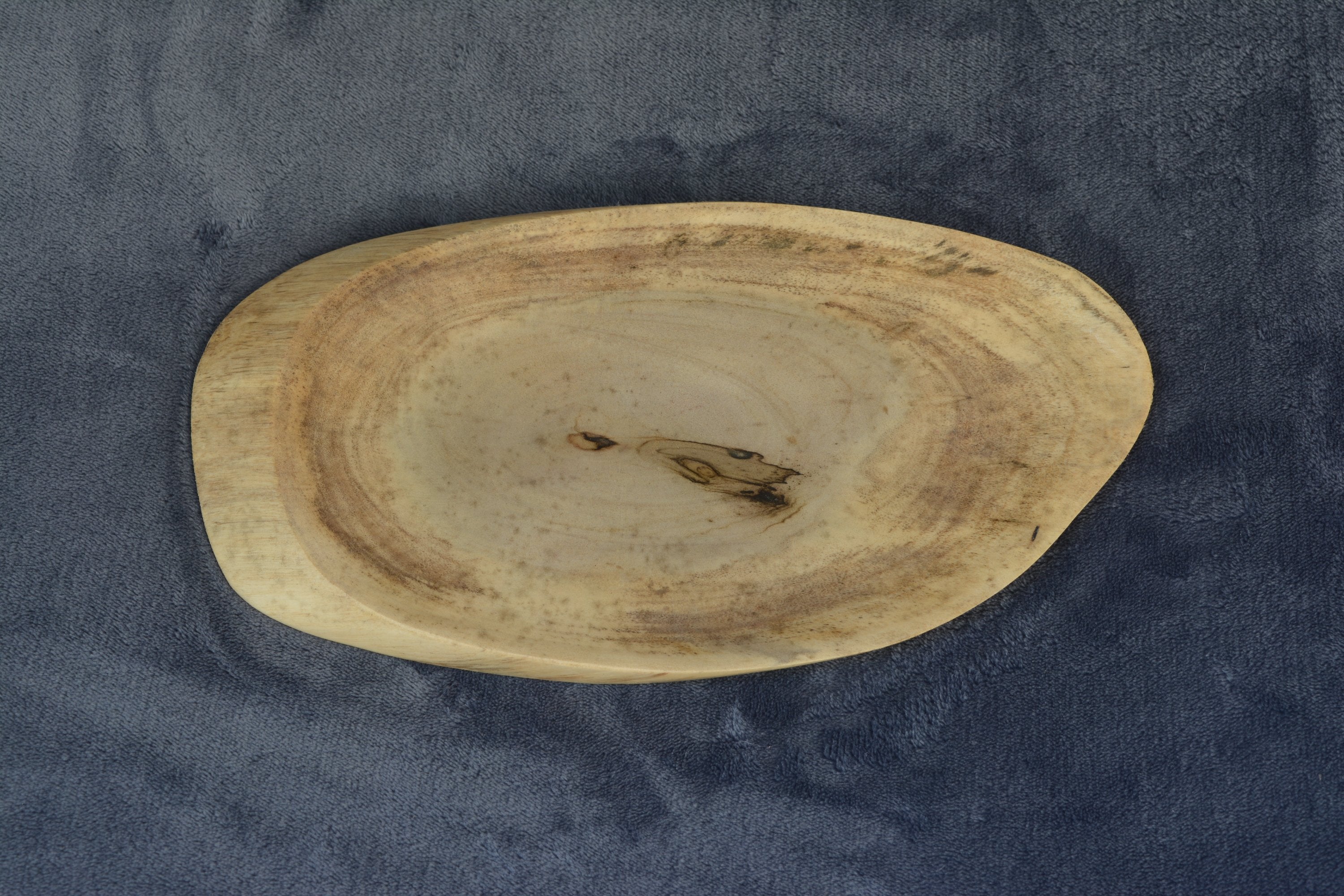 Hand carved platter