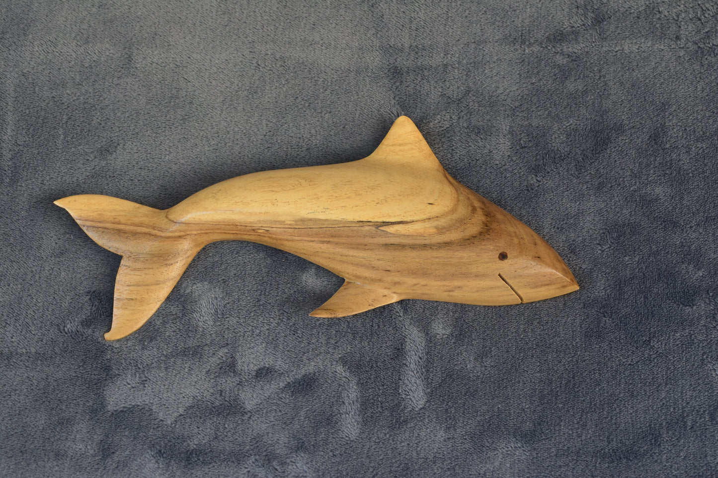 Hand carved Orca