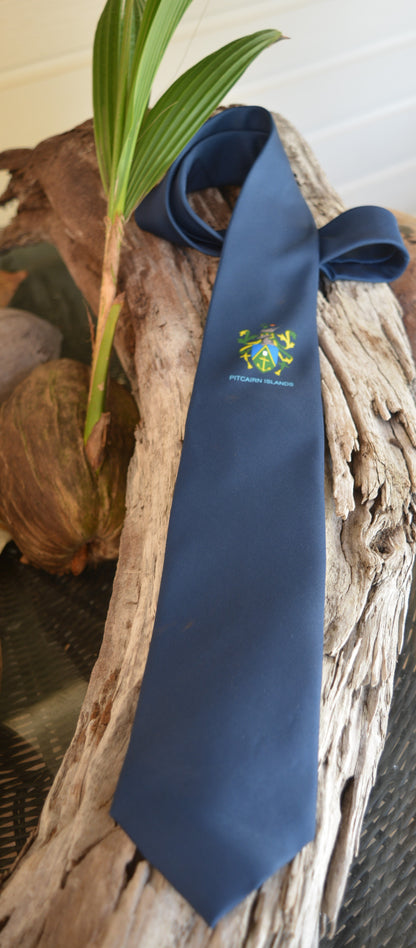 Pitcairn Island branded tie