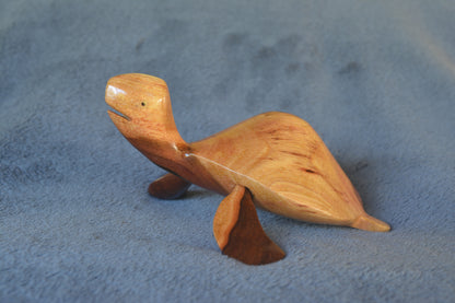 Hand carved Turtle from local Miro wood - small