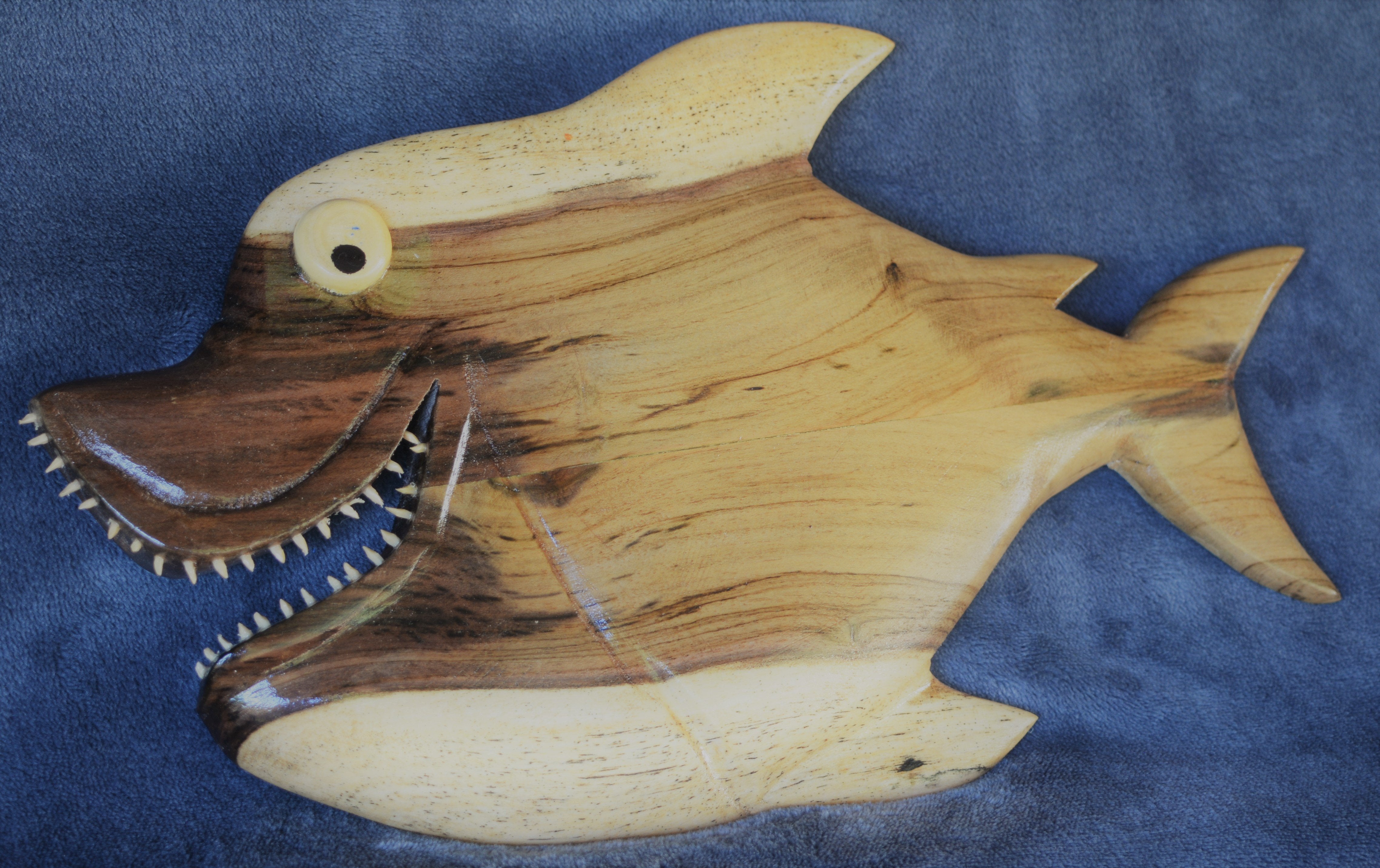 Hand carved Fish