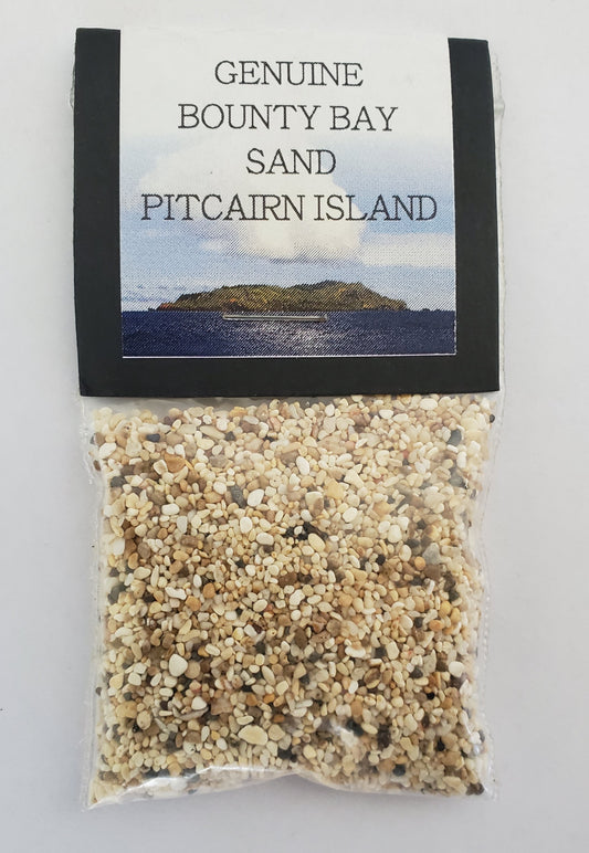 Pitcairn Island Sand Baggie