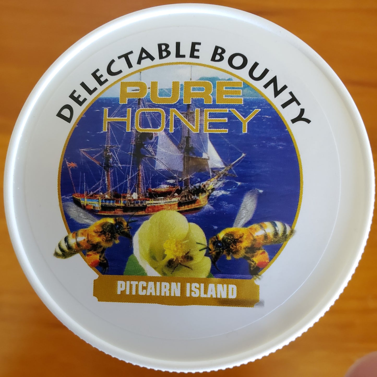 Miel pura de las islas Pitcairn de Delectable Bounty - 500 g