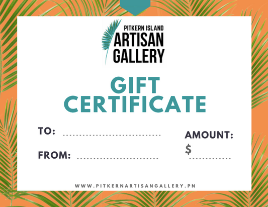 Certificado de regalo de Pitkern Artisan Gallery